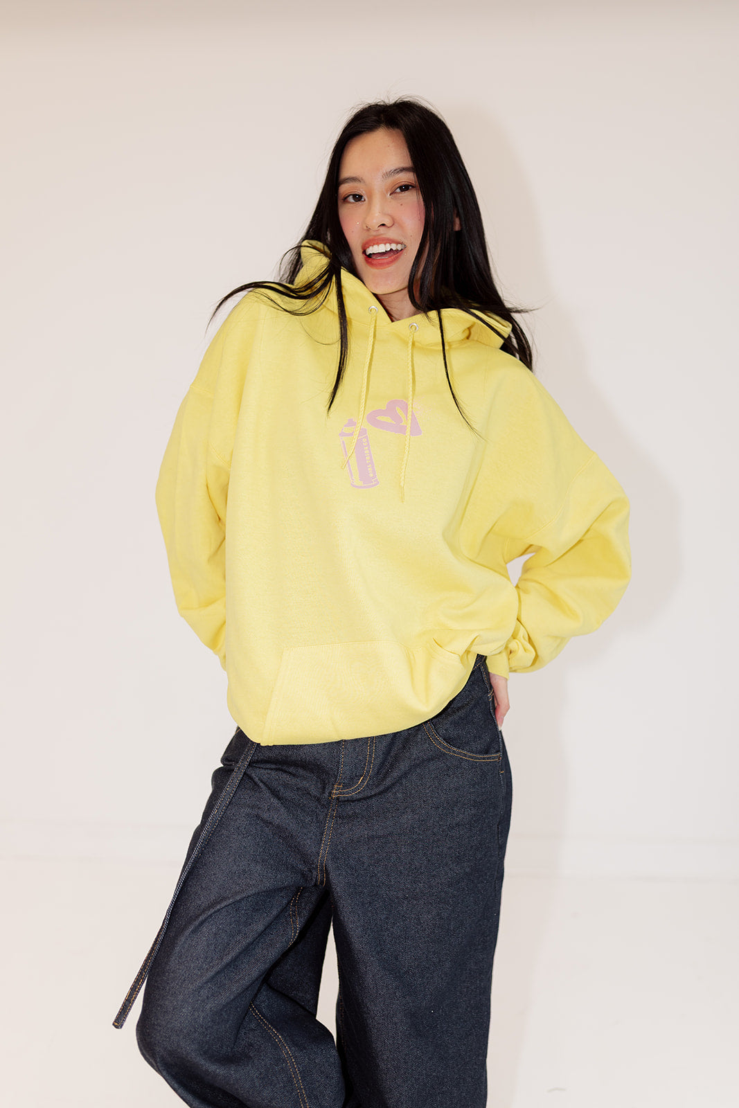 So This Is Love Yellow Hoodie