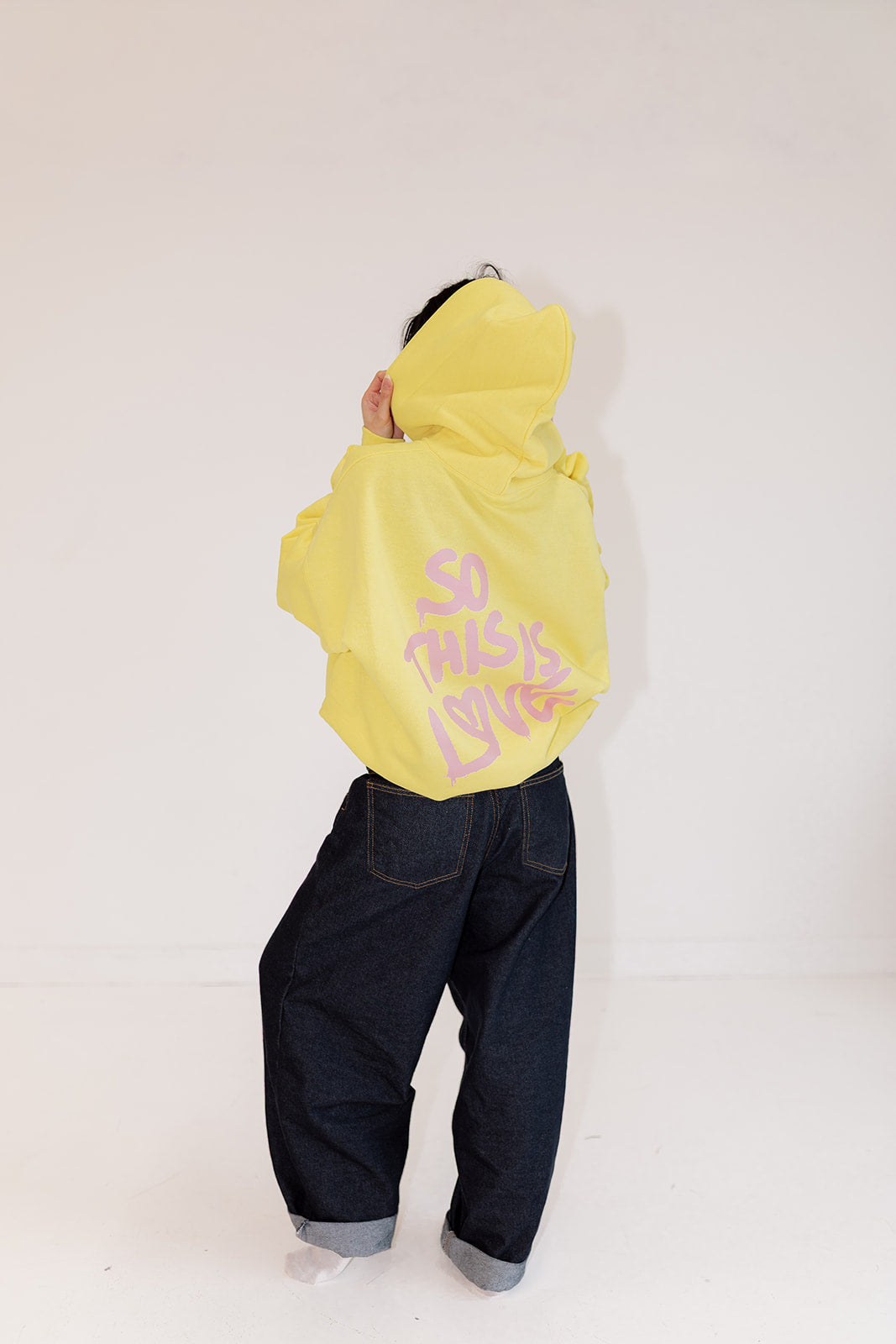 So This Is Love Yellow Hoodie