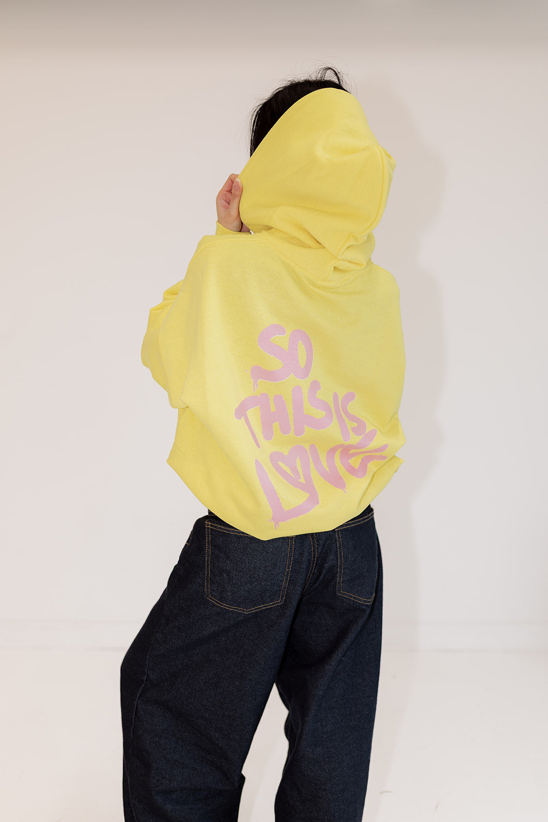 So This Is Love Yellow Hoodie