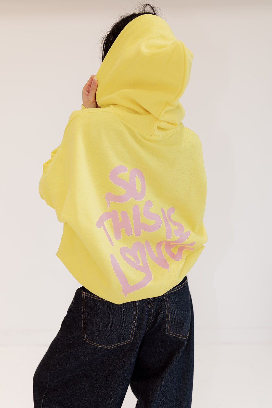 So This Is Love Yellow Hoodie
