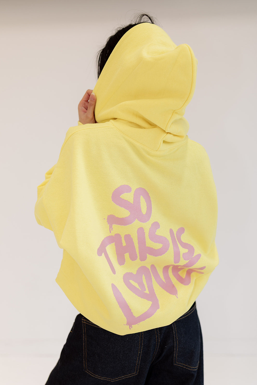 So This Is Love Yellow Hoodie