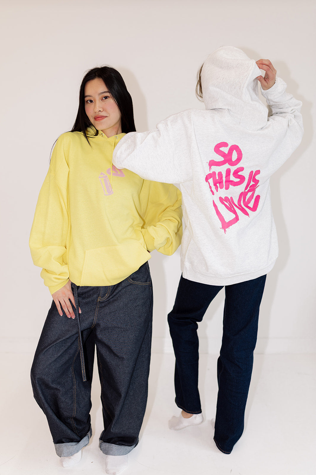 So This Is Love Yellow Hoodie