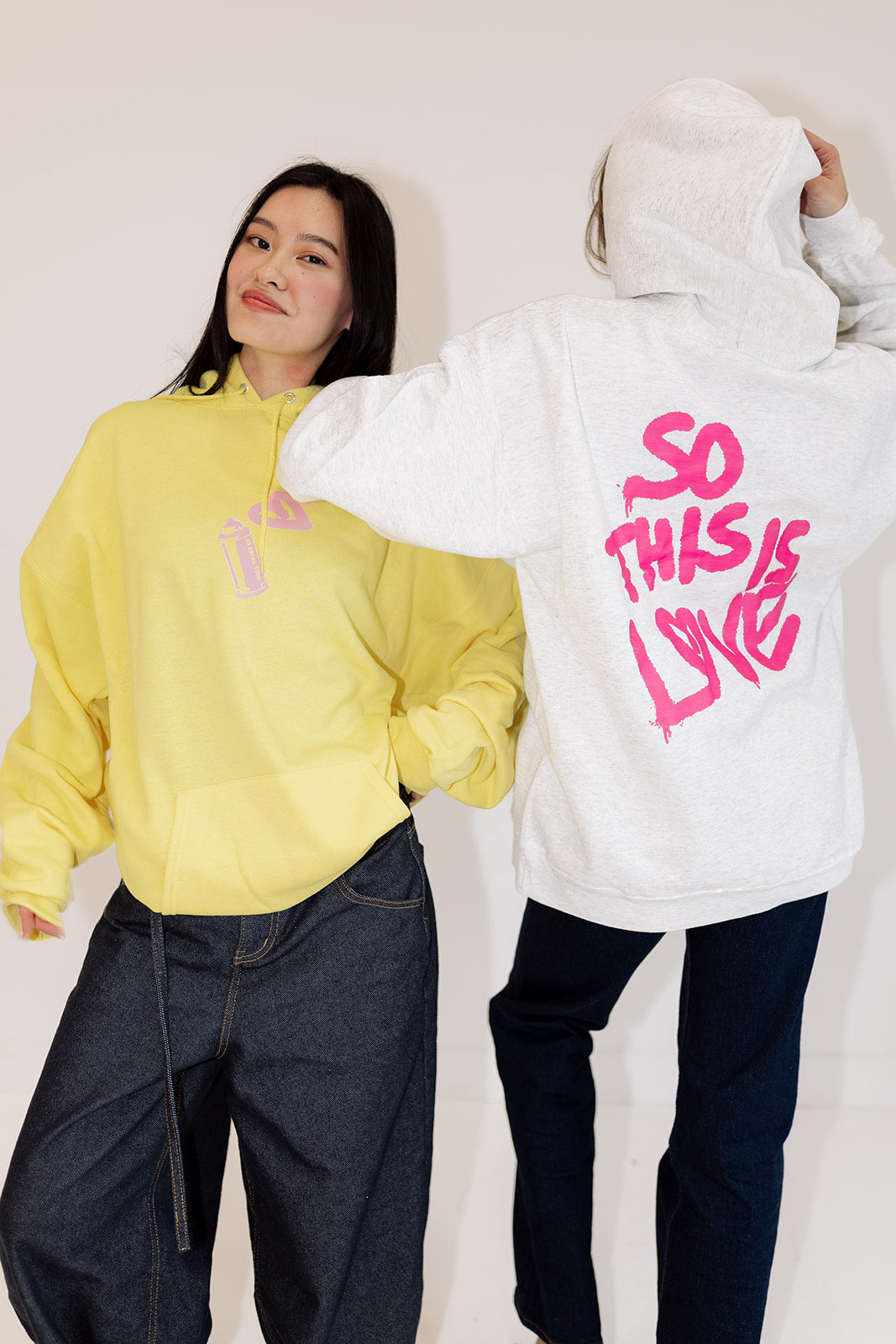 So This Is Love Yellow Hoodie