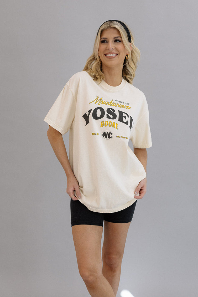 Appalachian State University: Vintage Yosef Tee