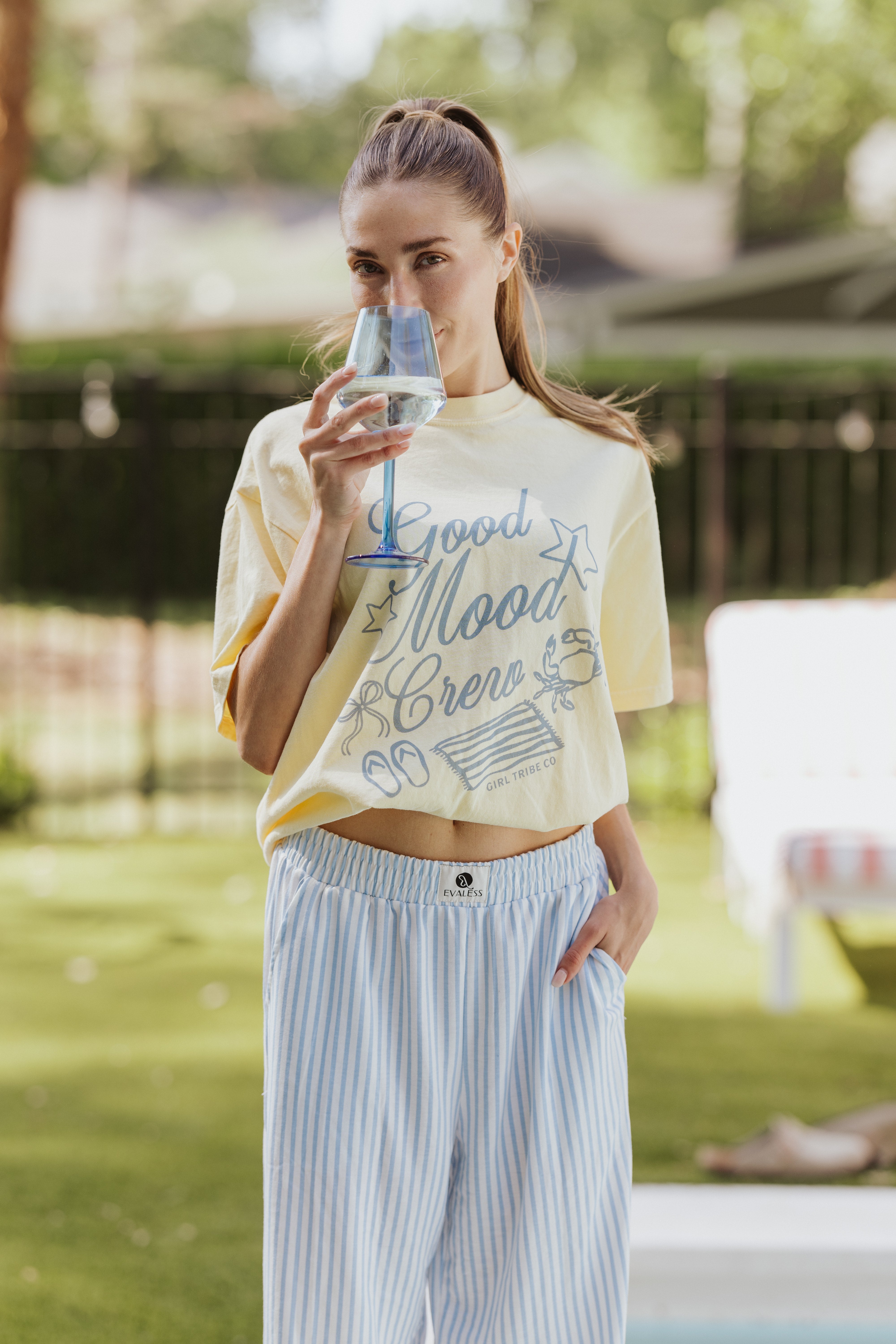 Good Mood Crew Tee