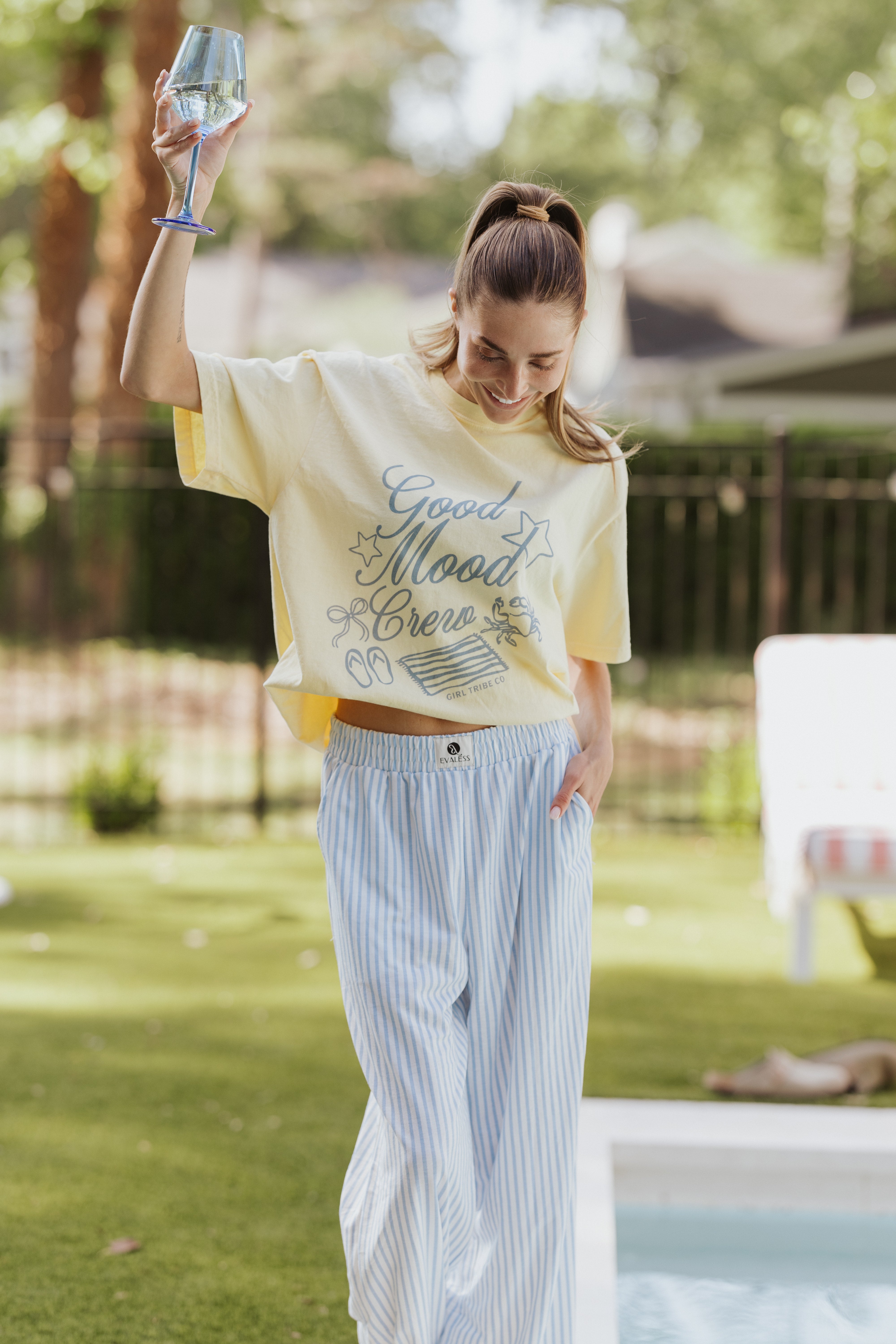 Good Mood Crew Tee