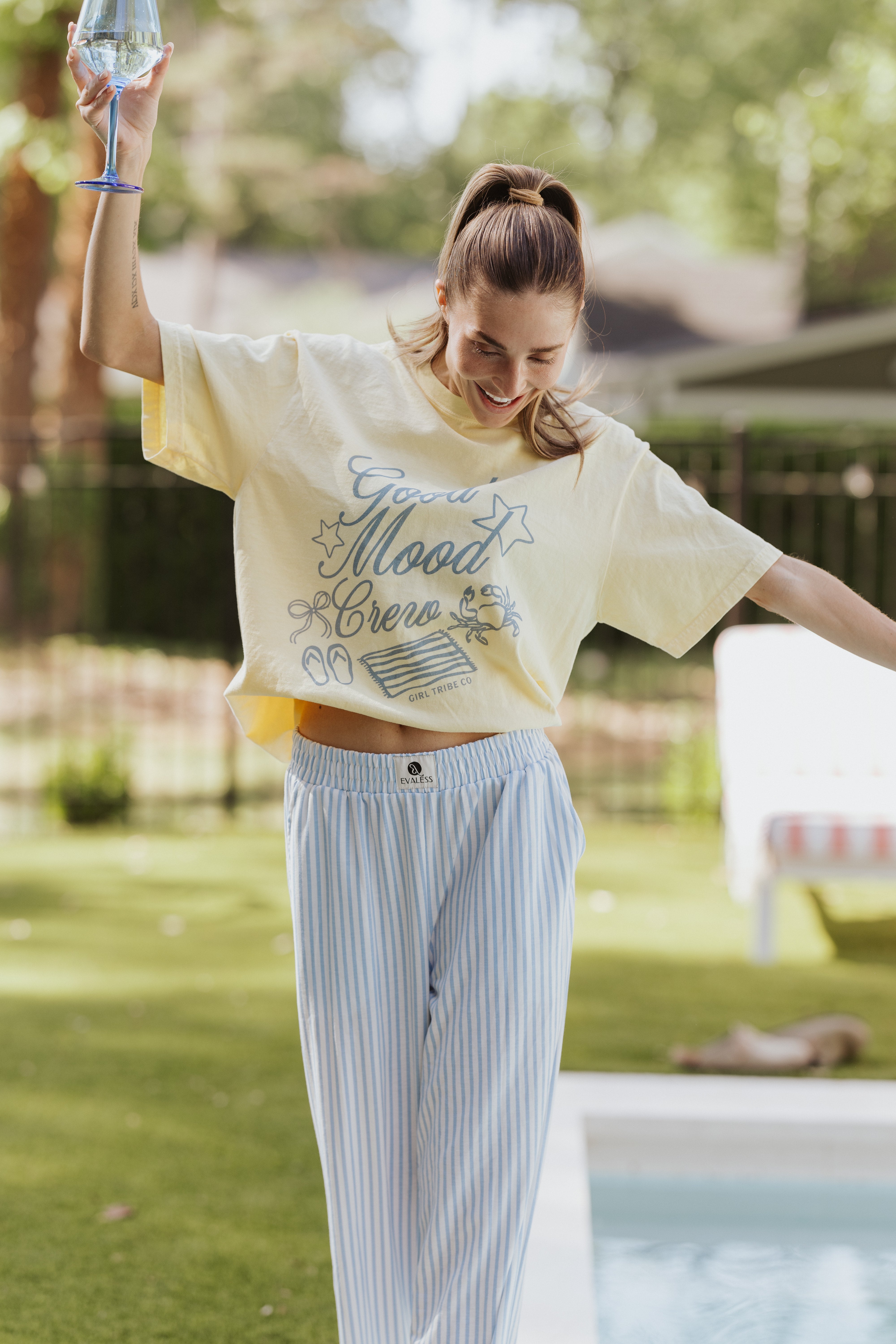 Good Mood Crew Tee