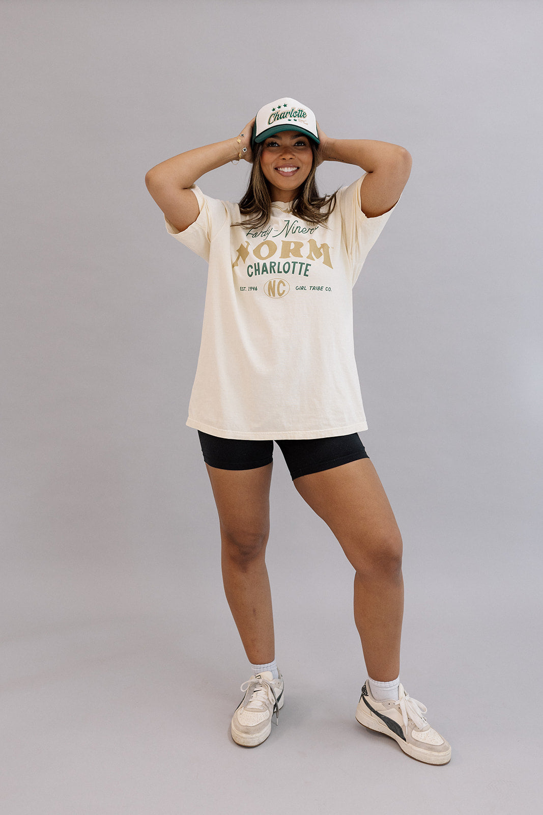 University of North Carolina at Charlotte: Vintage Norm Tee – Girl