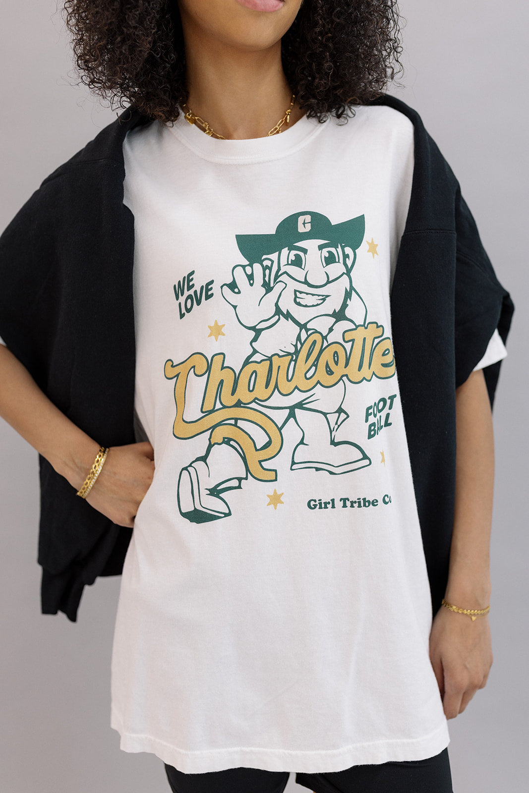 University of North Carolina at Charlotte: We Love Football Tee