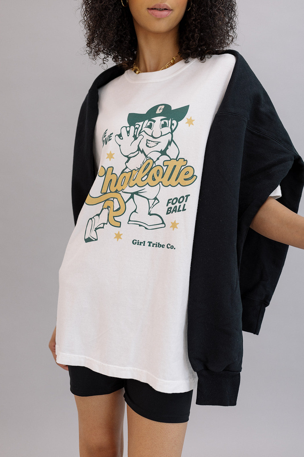 University of North Carolina at Charlotte: We Love Football Tee