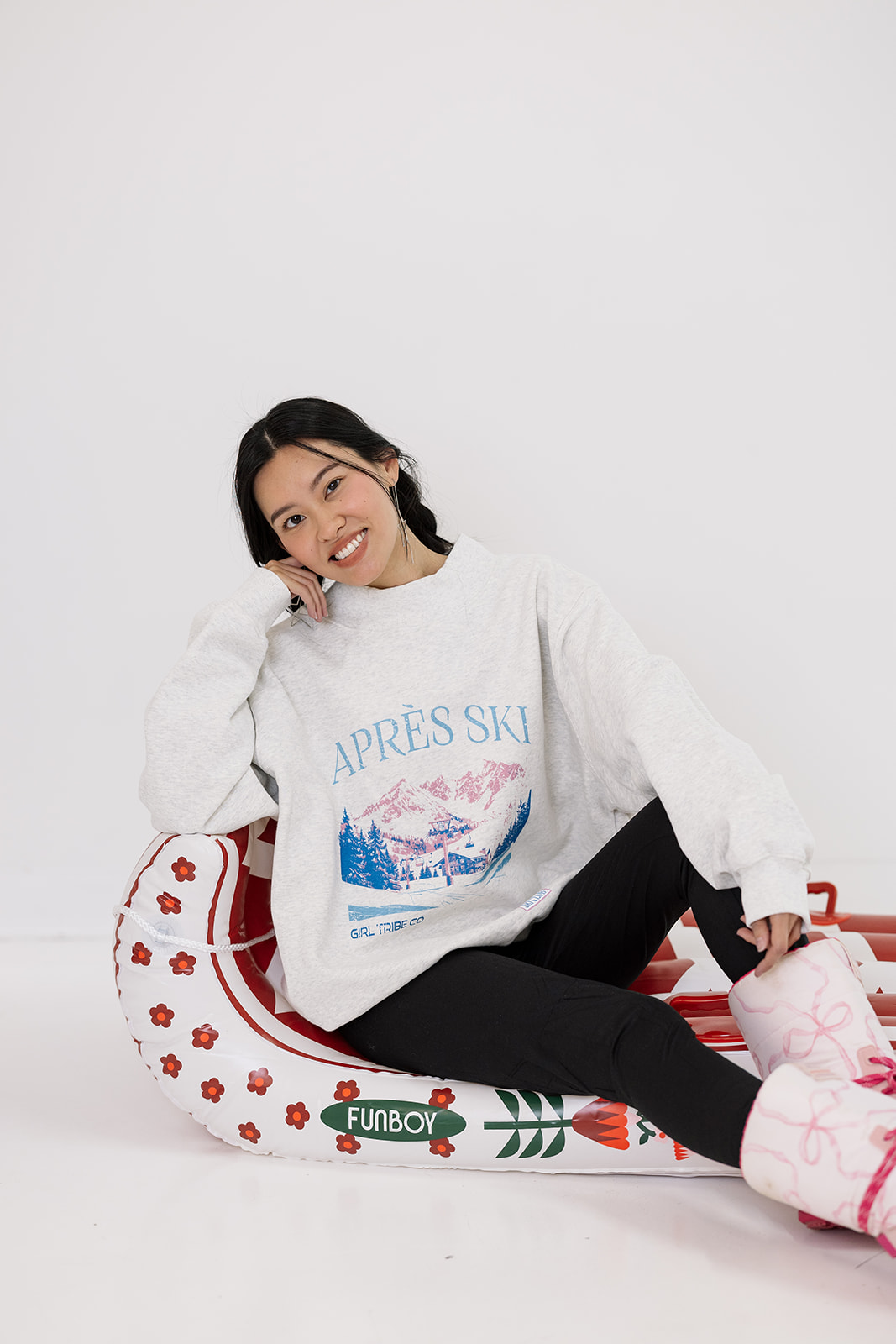 Après Ski Mock Neck Sweatshirt