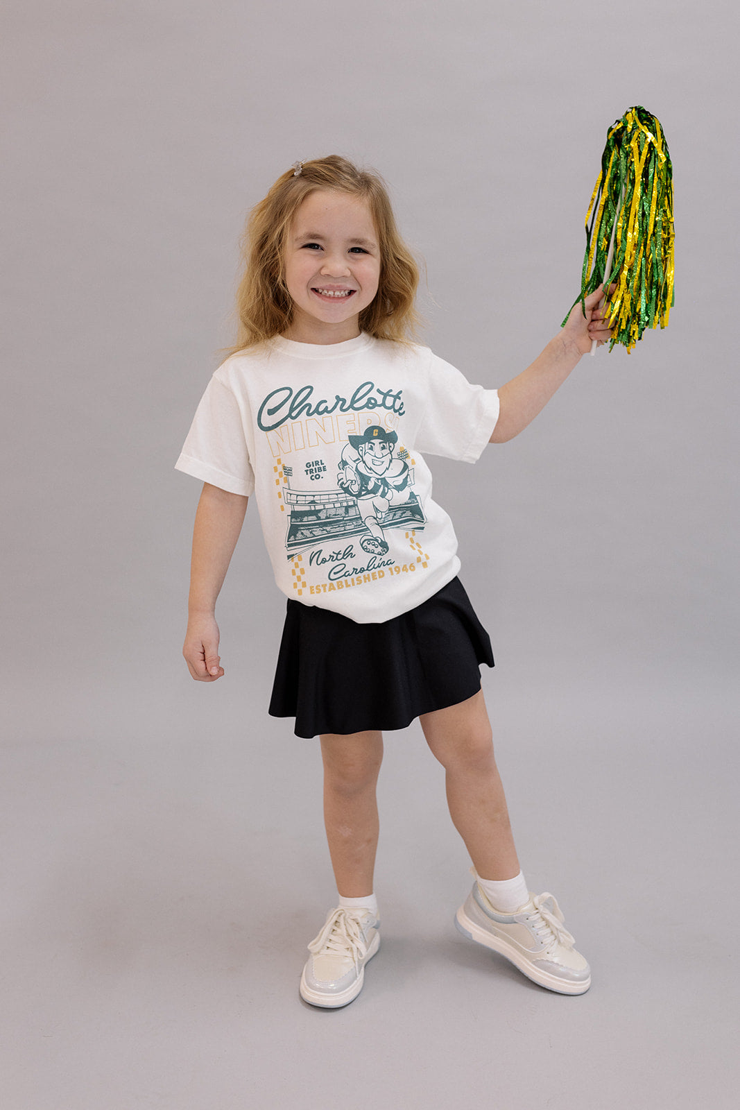 University of North Carolina at Charlotte: Youth Niners Checkered Tee