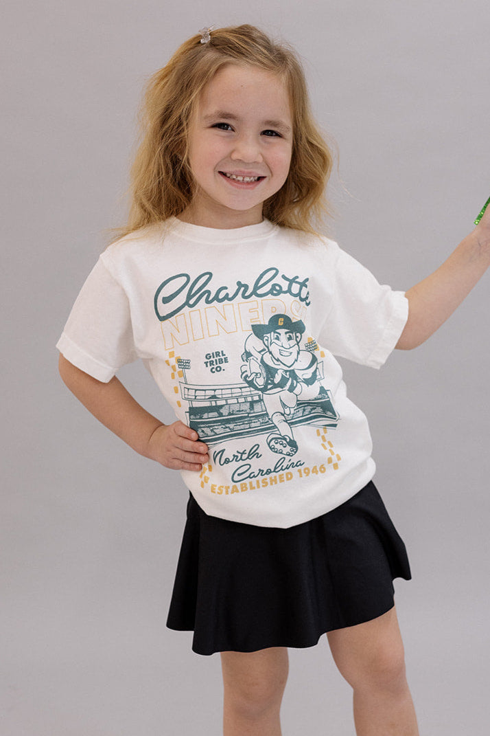 University of North Carolina at Charlotte: Youth Niners Checkered Tee