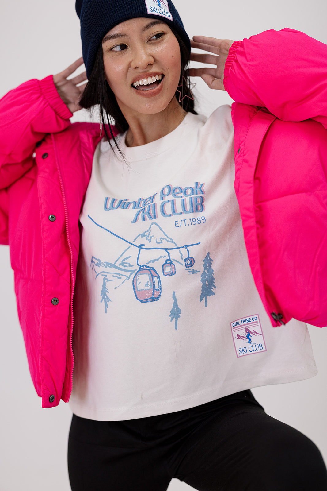 Girl Tribe Ski Club Beanie