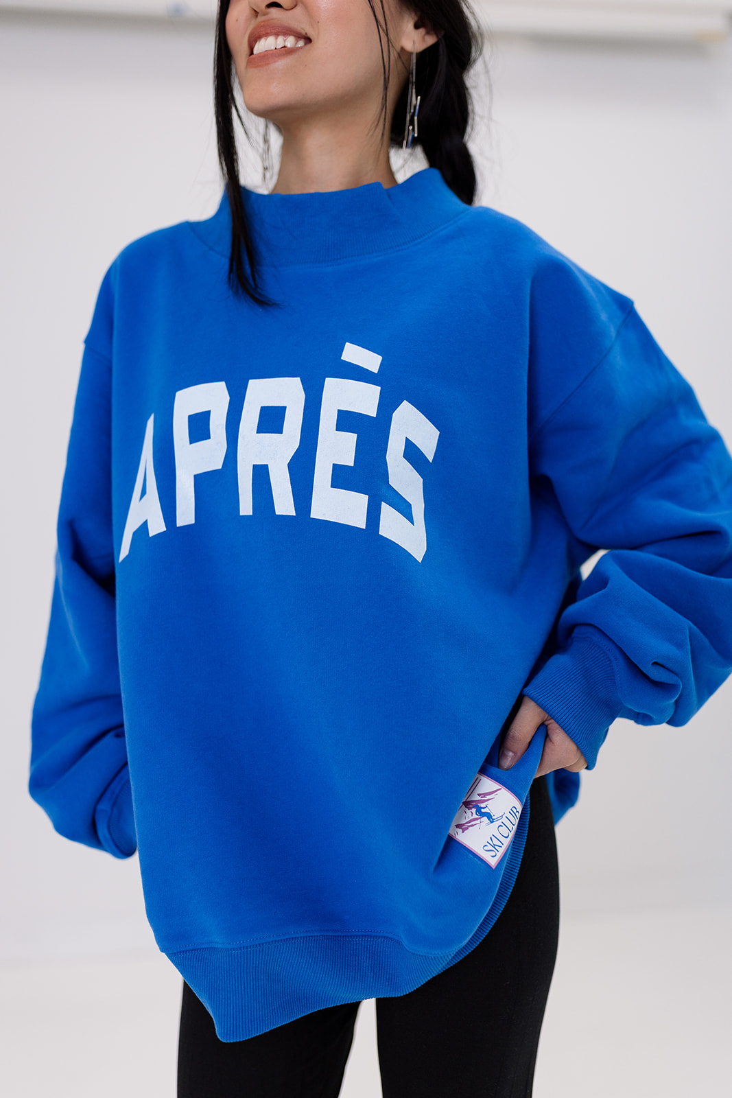 Après Mock Neck Sweatshirt
