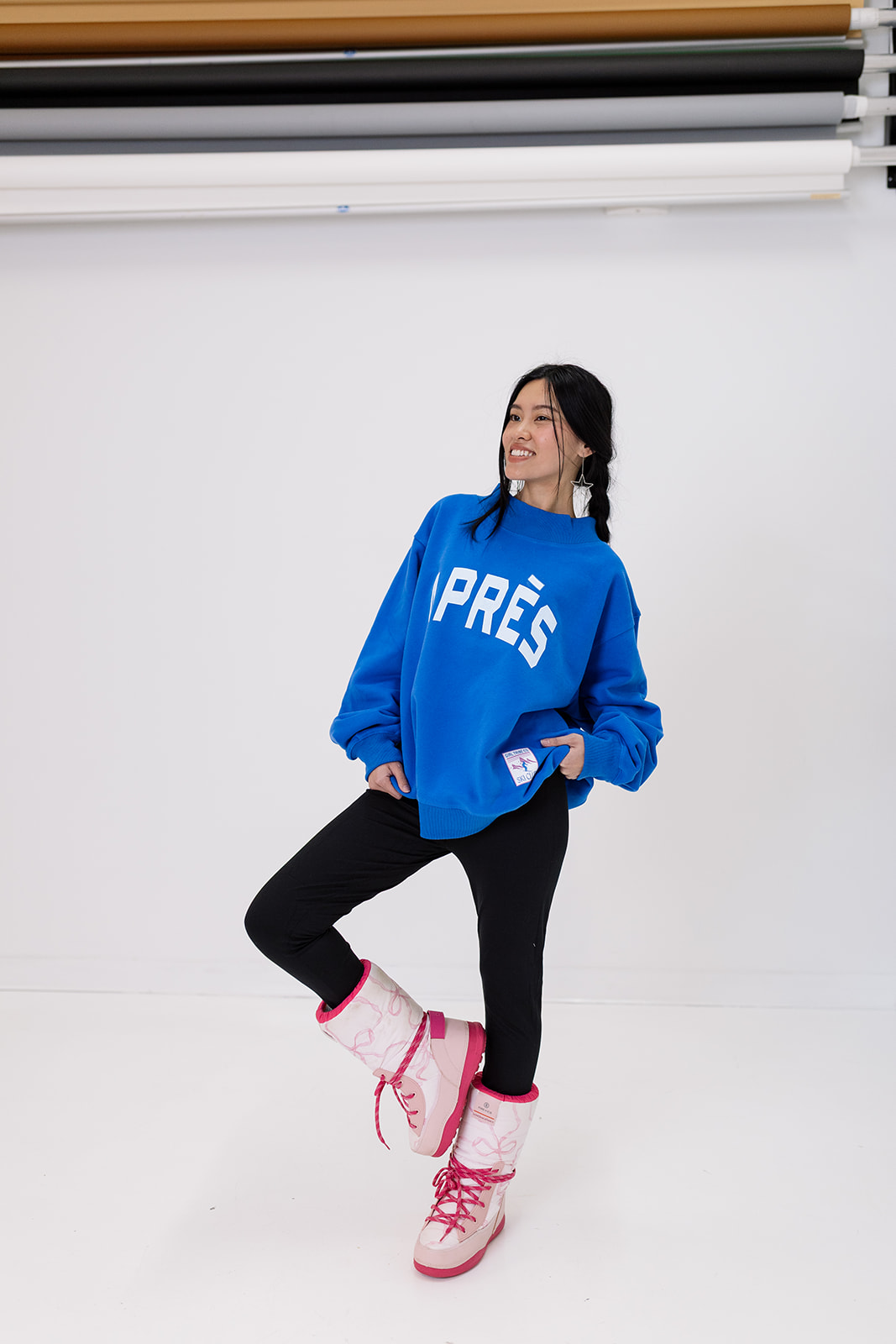 Après Mock Neck Sweatshirt