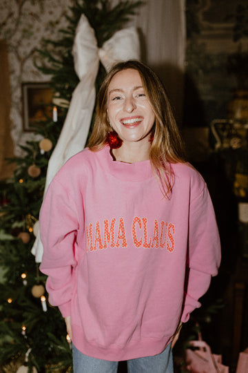 Mama Claus Mock Neck