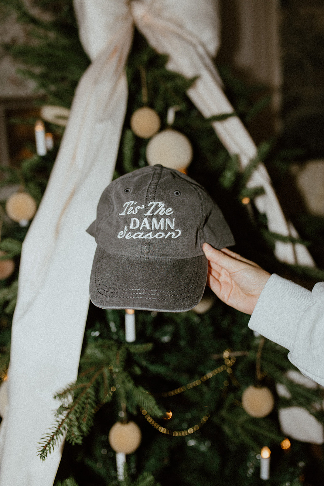 Tis the Damn Season Embroidered Hat