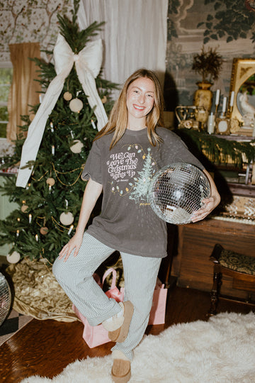 Leave the Christmas Lights Up Tee