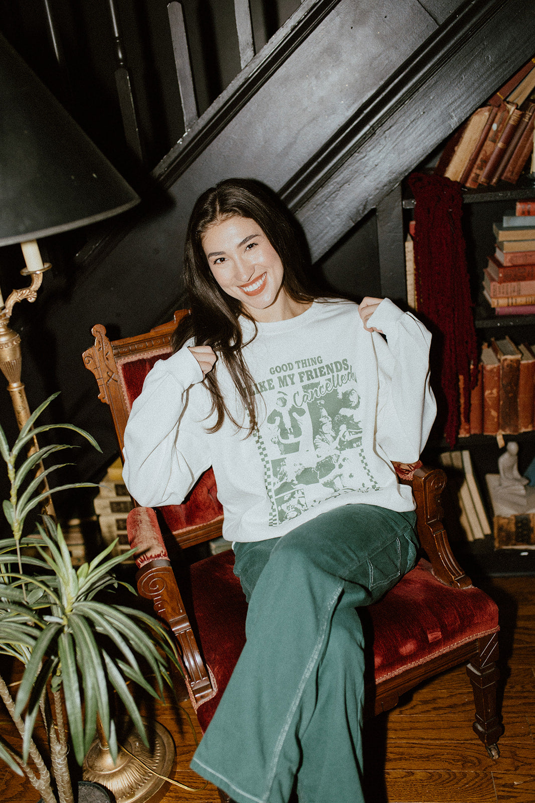 I Like My Friends Cancelled Grinch Sweatshirt