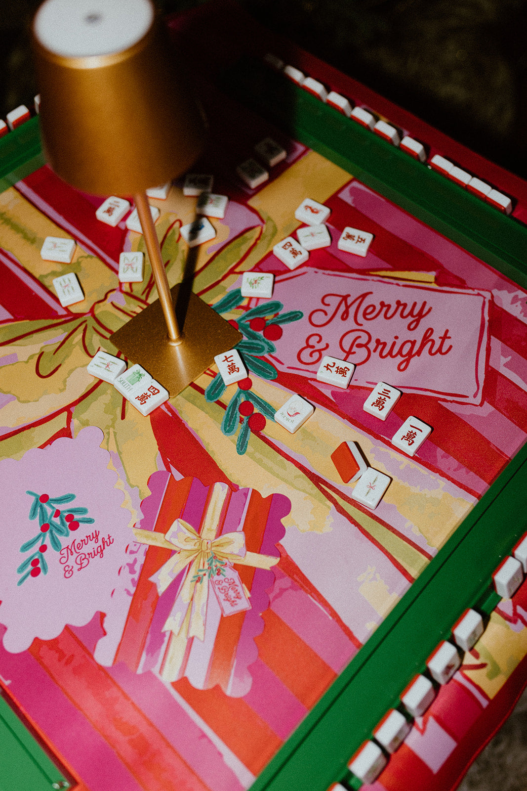 Christmas Present Mahjong Mat