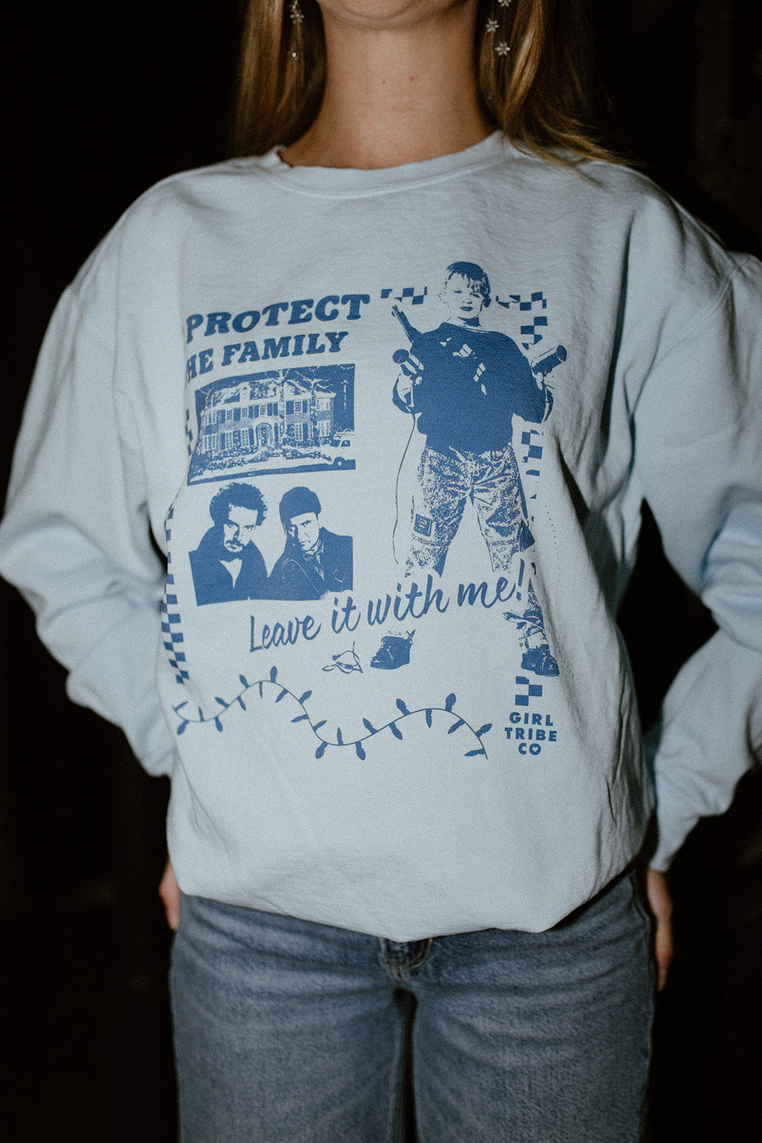 I Protect the Family Home Alone Sweatshirt