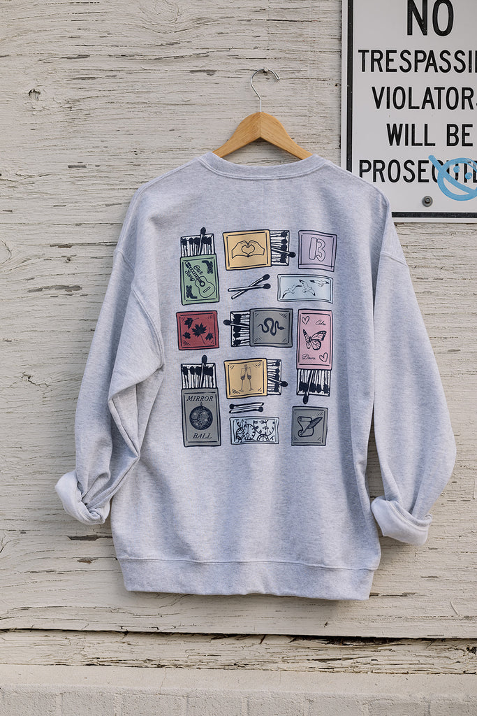 Eras Matchbox Sweatshirt - Girl Tribe Co Tour Collection