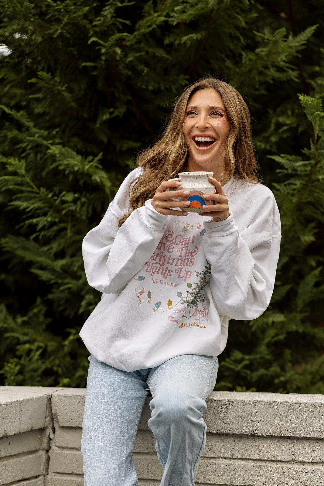 We Can Leave The Christmas Lights Up Sweatshirt