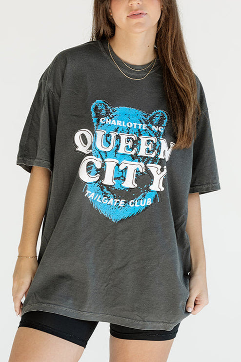 Queen City Tailgate - Carolina Game Day Tees for Women by Girl Tribe