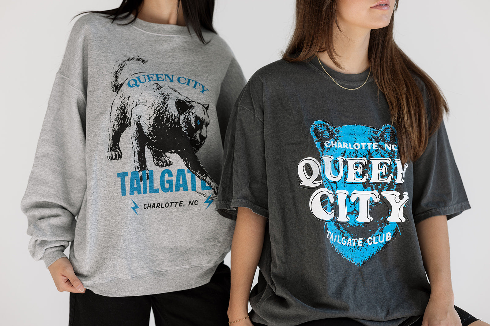 Queen City Tailgate - Carolina Game Day Tees for Women by Girl Tribe