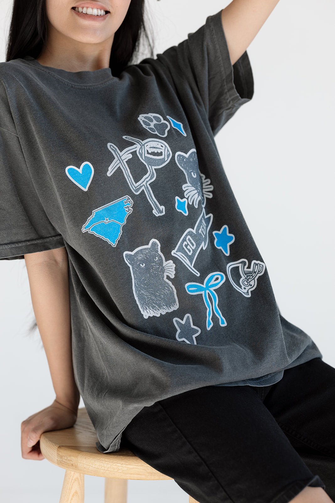 Carolina Game Day Icons Tee