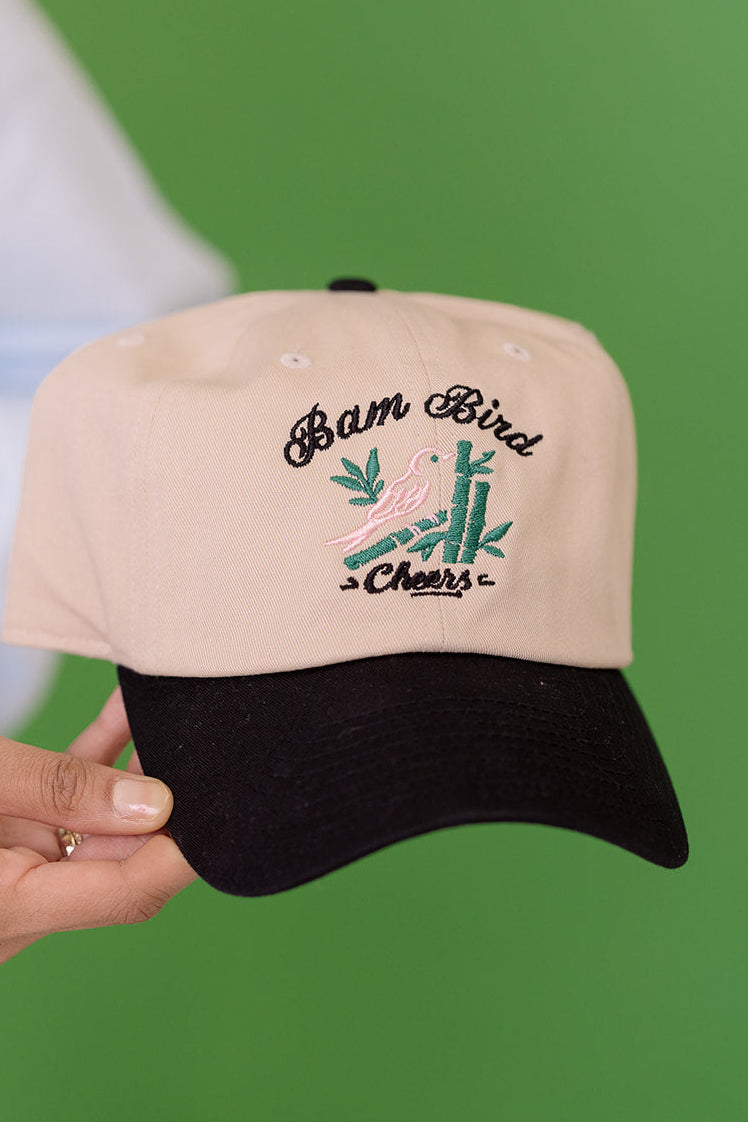 Bird Bam Mahjong Embroidered Hat