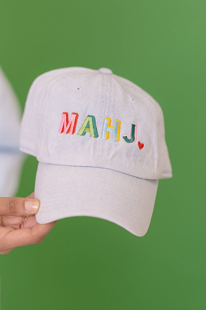 MAHJONG HAT IN DENIM 