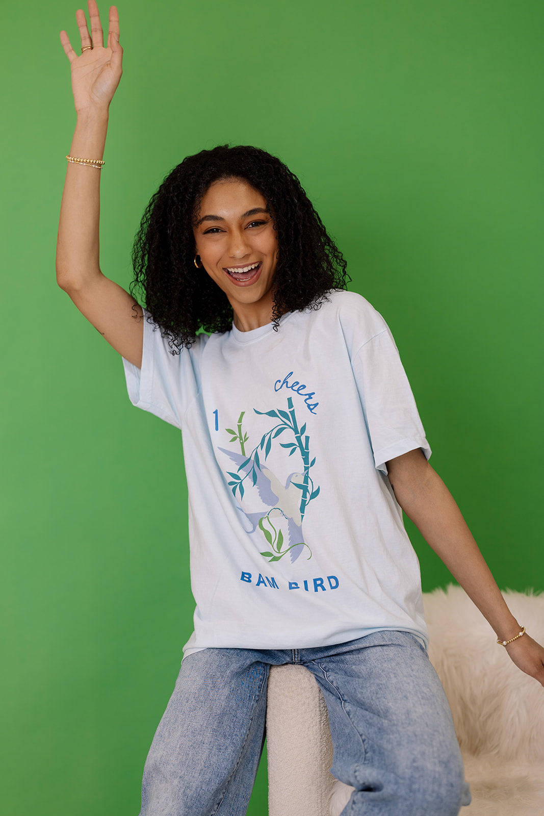 Bird Bam Mahjong Tee