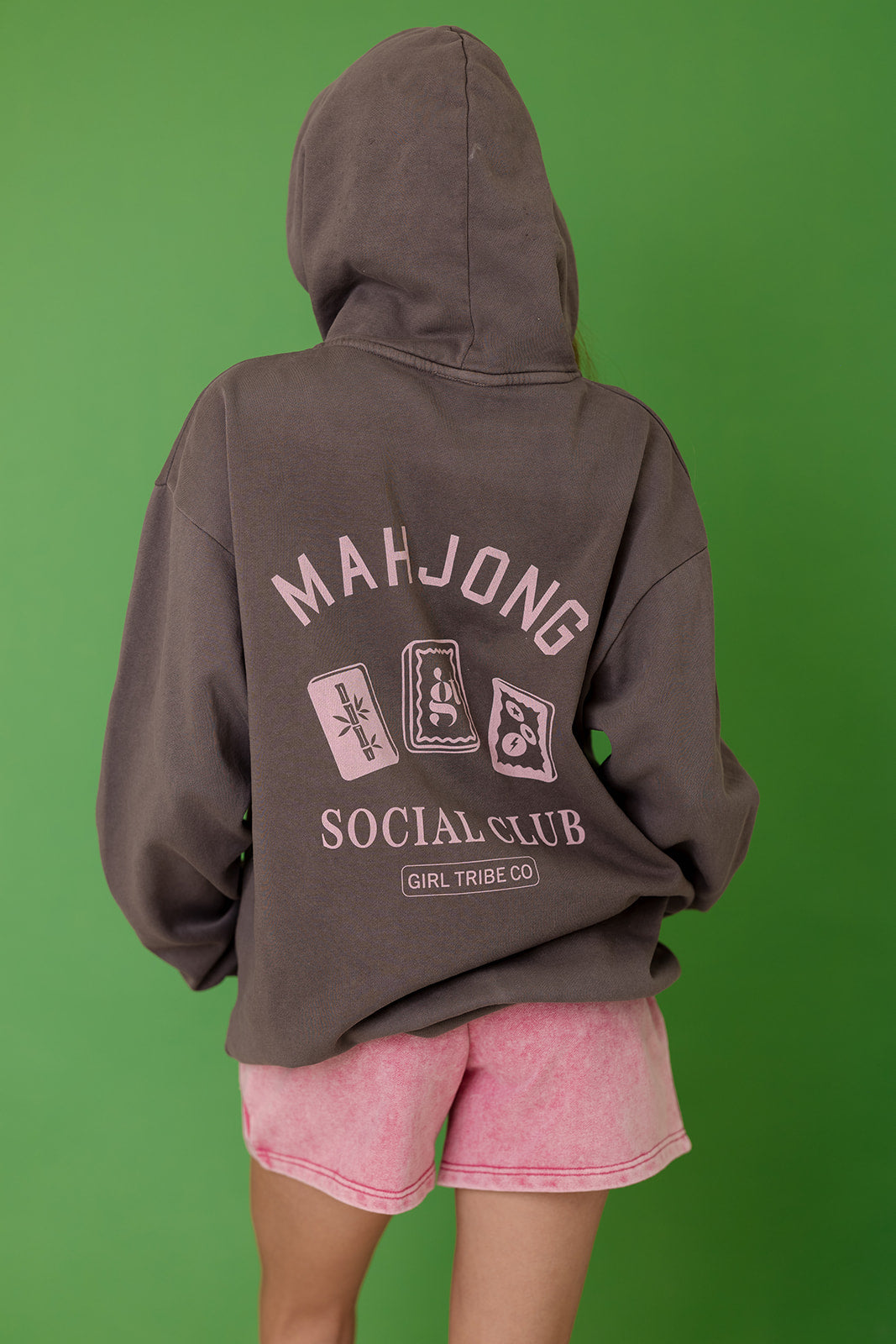 DOT BAM CRACK Hoodie in Pepper