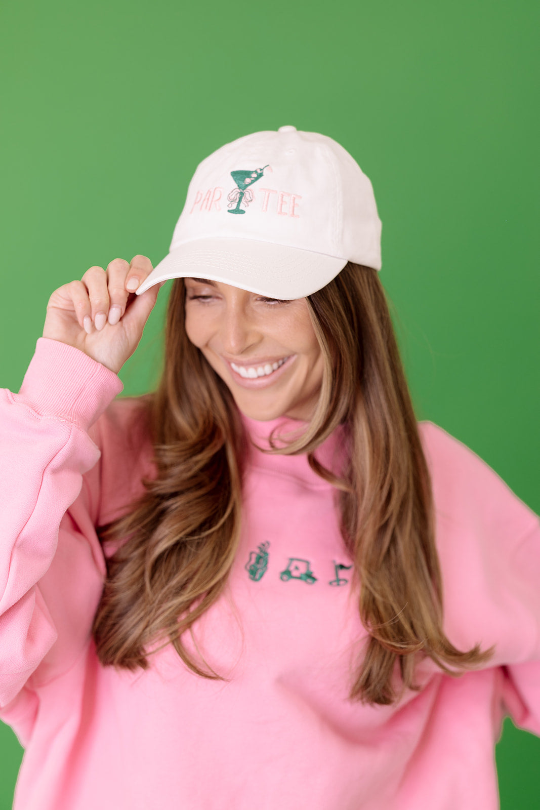 Par Tee Women's Golf Hat in White