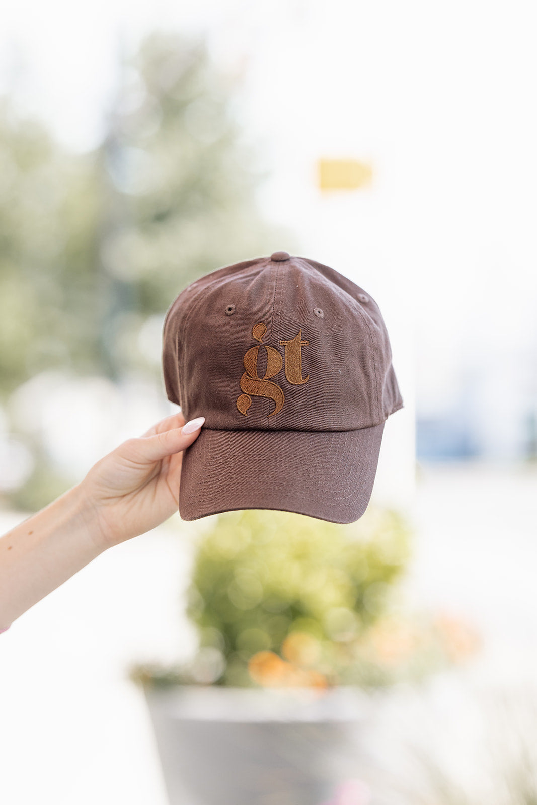 Girl Tribe Logo Hat in Espresso