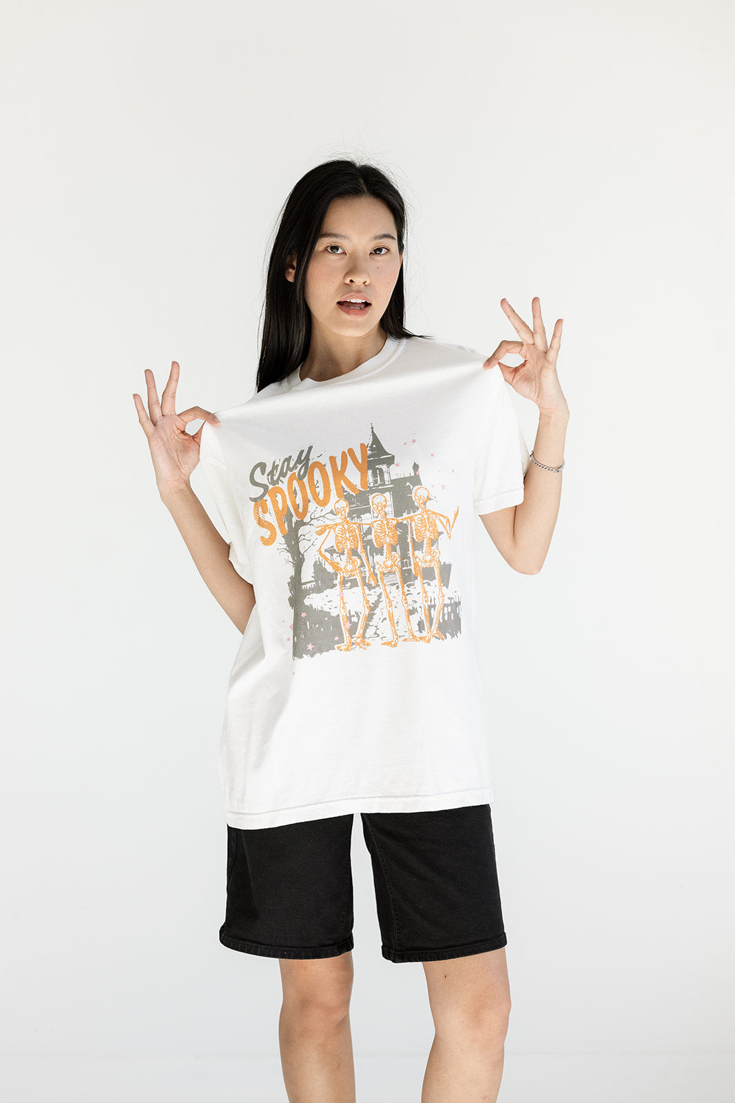 Stay Spooky Skeleton Tee