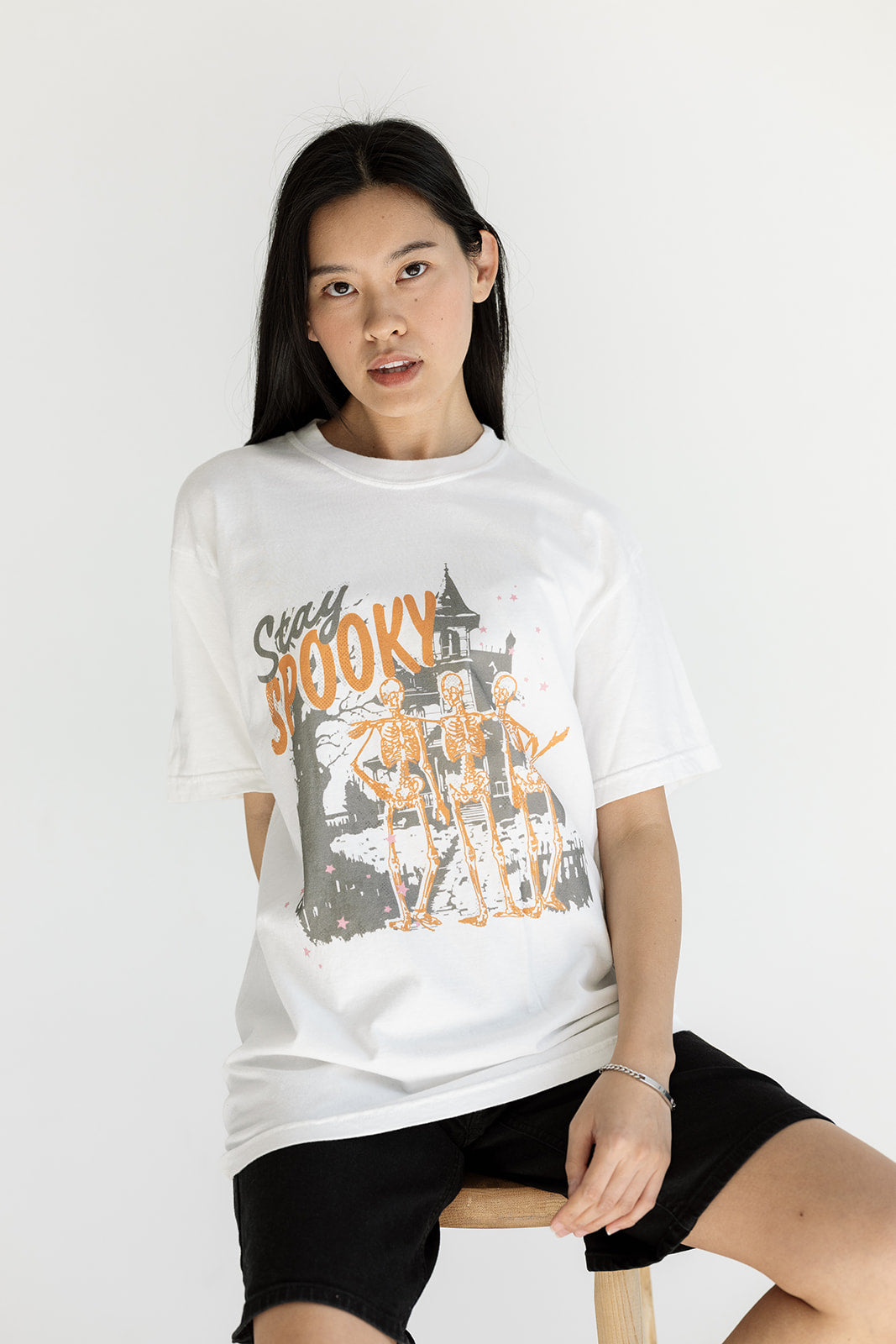 Stay Spooky Skeleton Tee
