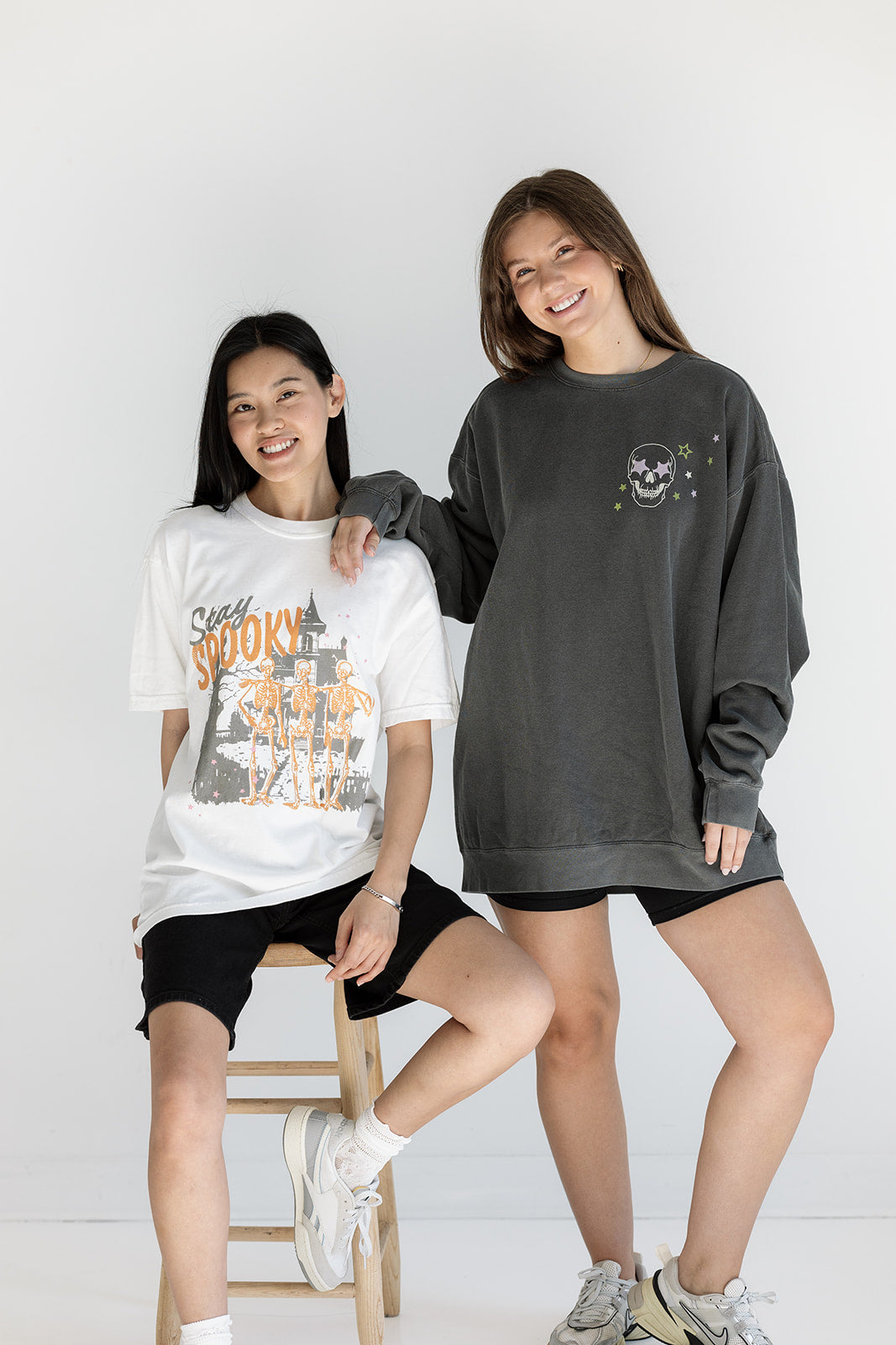 Stay Spooky Sweatshirt in Pepper