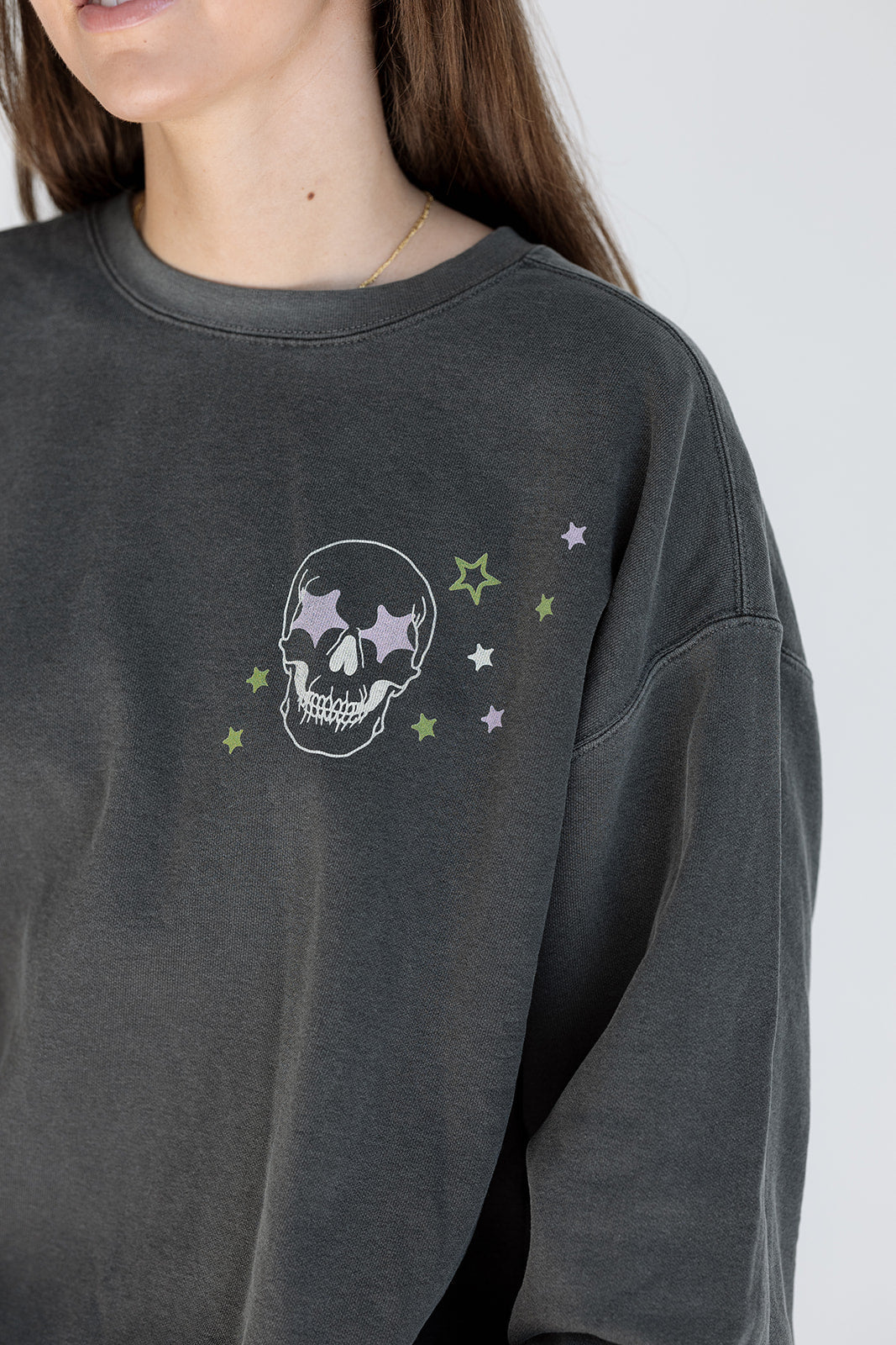 Stay Spooky Sweatshirt in Pepper