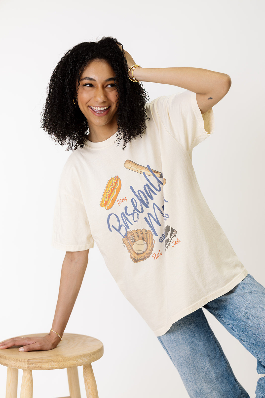 Baseball Mom Icons Tee