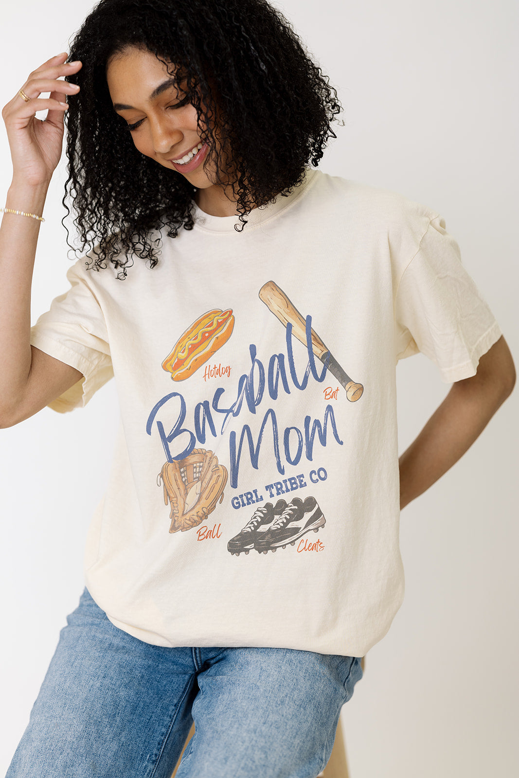 Baseball Mom Icons Tee