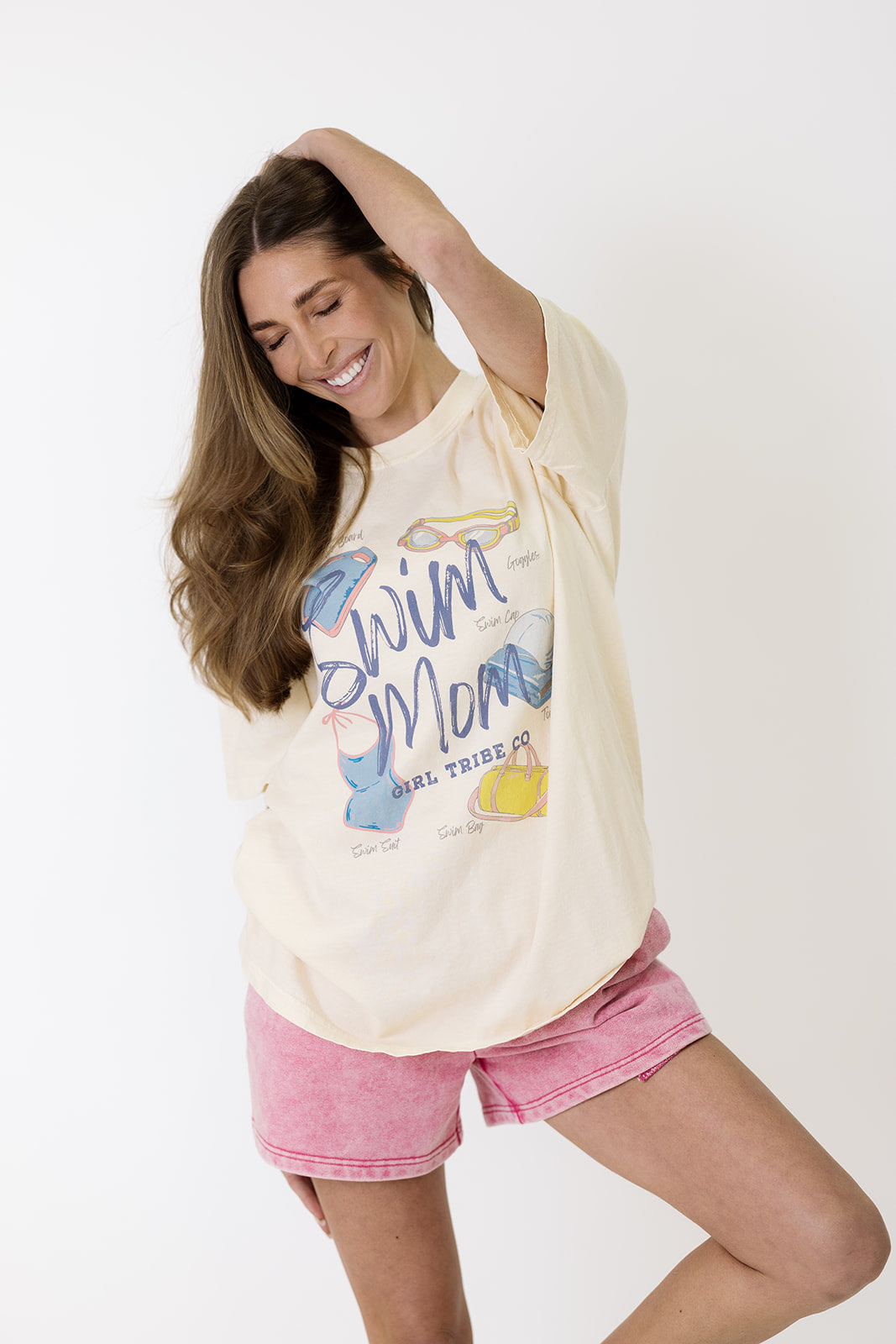 Swim Mom Icons Tee