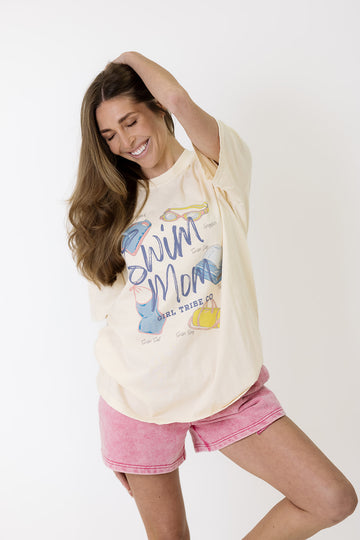 Swim Mom Icons Tee