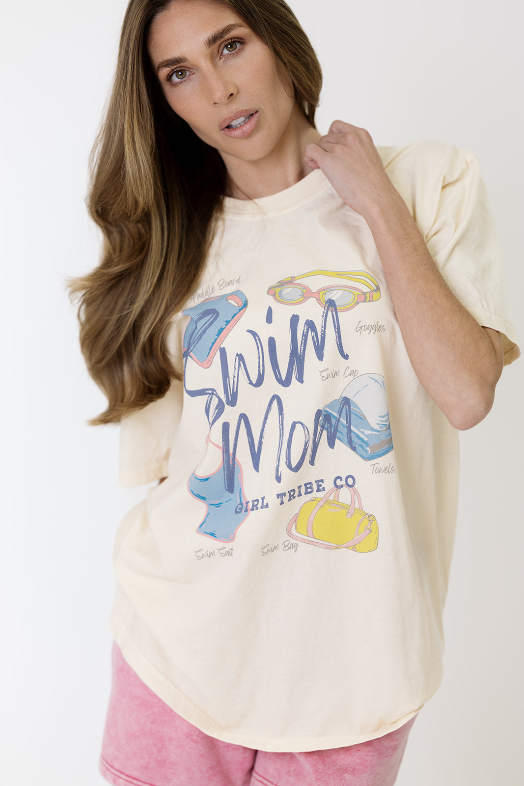 Swim Mom Icons Tee