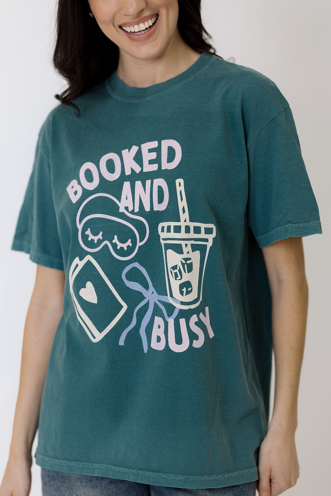 Booked And Busy Tee