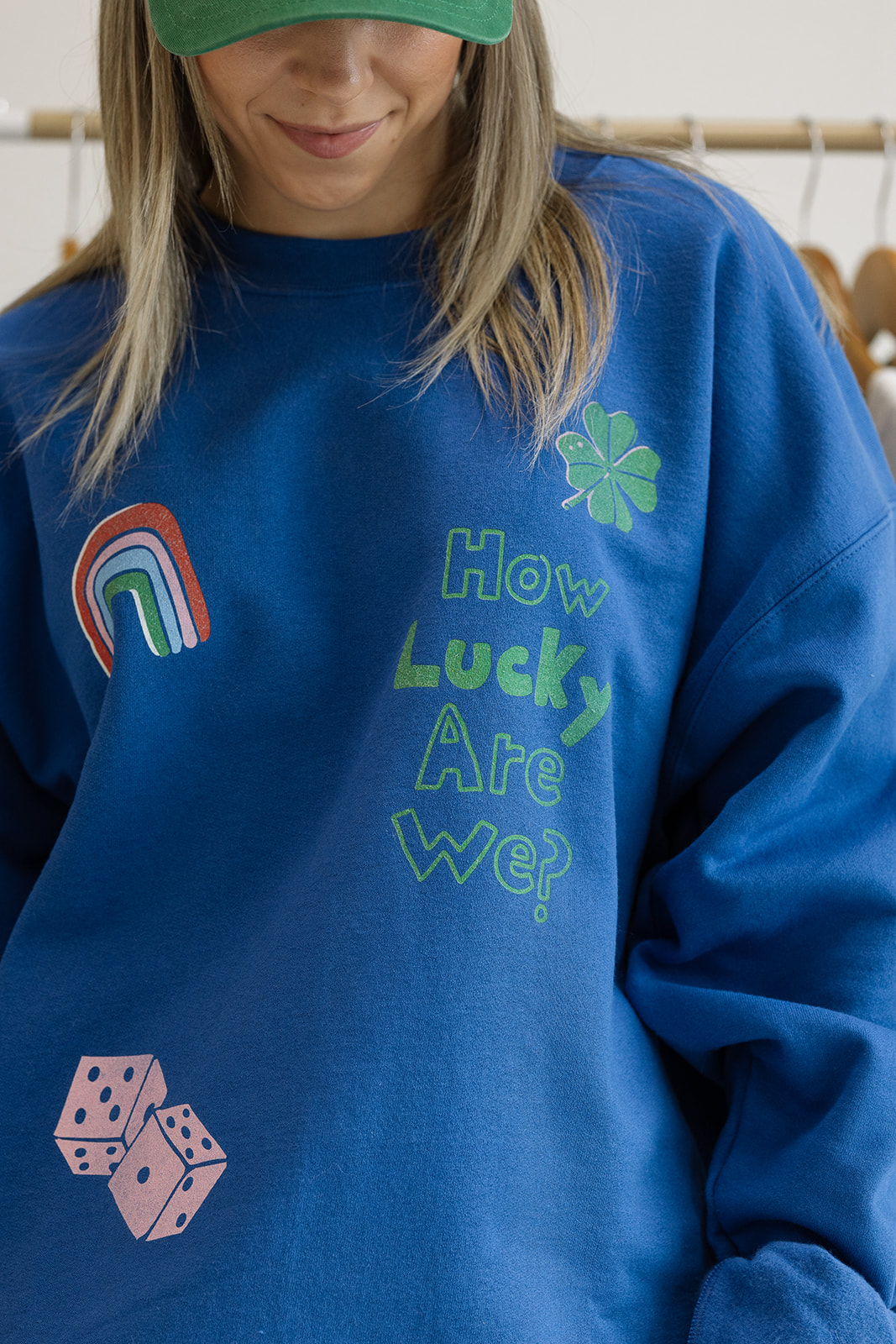 How Lucky Are We Sweatshirt - Girl Tribe Co. St Patrick's Day Collection