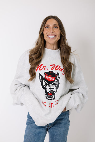 NC State Wolfpack Mock Neck