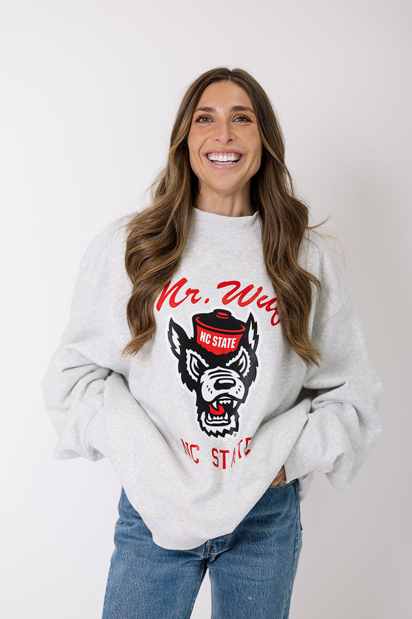 NC State Wolfpack Mock Neck